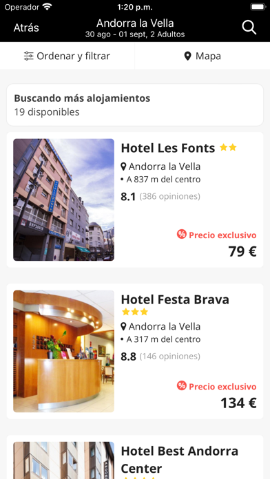 Amimir - Hotel Deal Searcher Screenshot