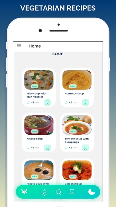 Vegetarian Recipes Healthy Screenshot