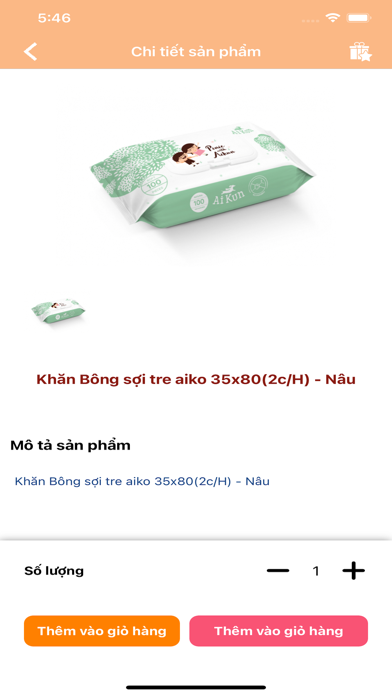 Aiko - Sản Phẩm Mẹ và Bé Screenshot