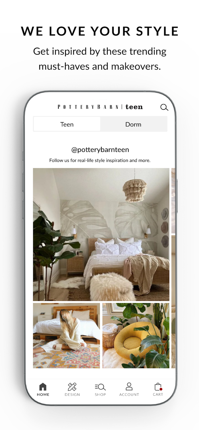 Pottery Barn Teen Shopping