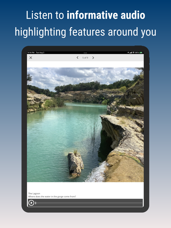 Canyon Lake Gorge Self Tour