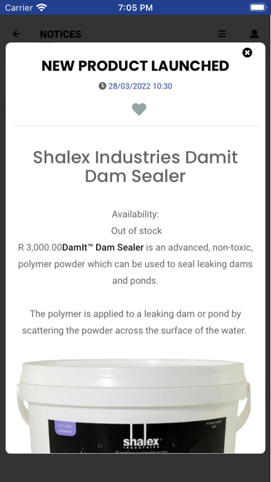 Damit Dam Sealer Screenshot