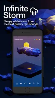 infinite storm: rain sounds iphone screenshot 1