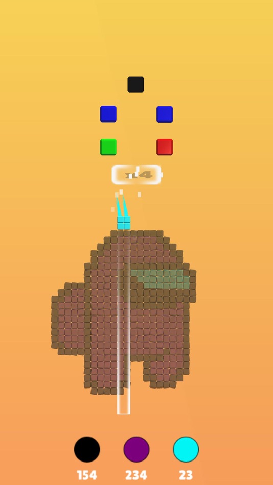 #3. Pixel Drop!! (iOS) 由: M8 Games