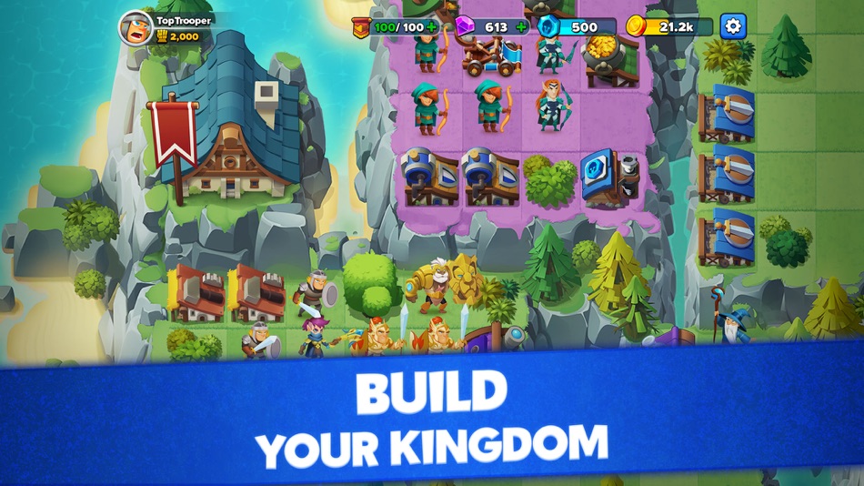 #4. Top Troops: Adventure RPG (iOS) Bởi: Socialpoint