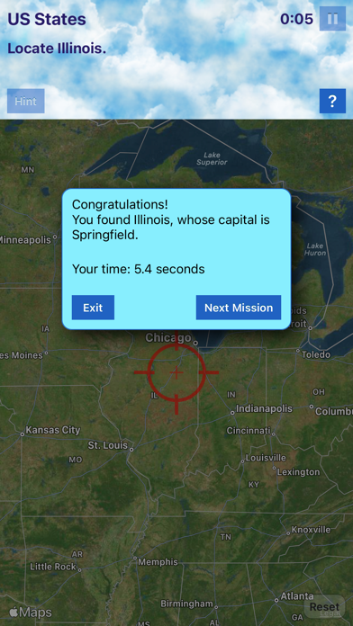 Screenshot #3 pour GeoZooom!