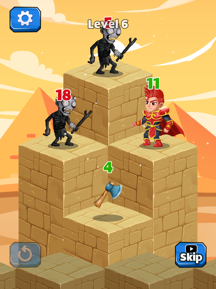 Hero Stack Tower Wars