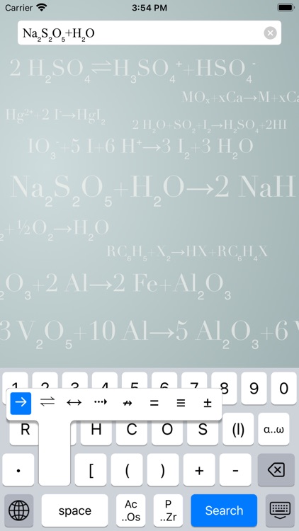 Chemistry Keyboard