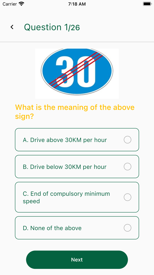 #5. AA Driving Test App (iOS) 由: Automobile Association of Kenya
