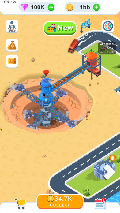 Spiral Excavator Empire Screenshot