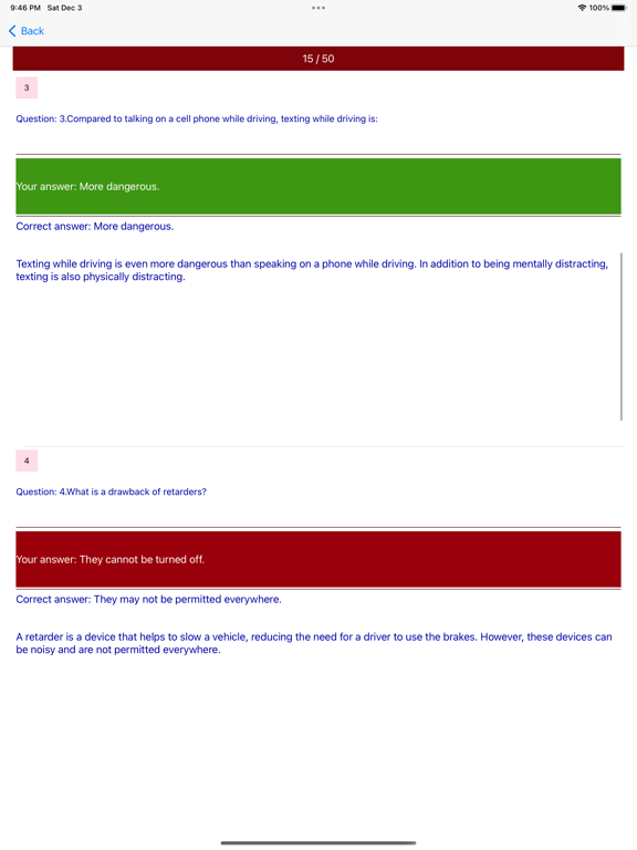 Screenshot #6 pour Commercial Driver License Test