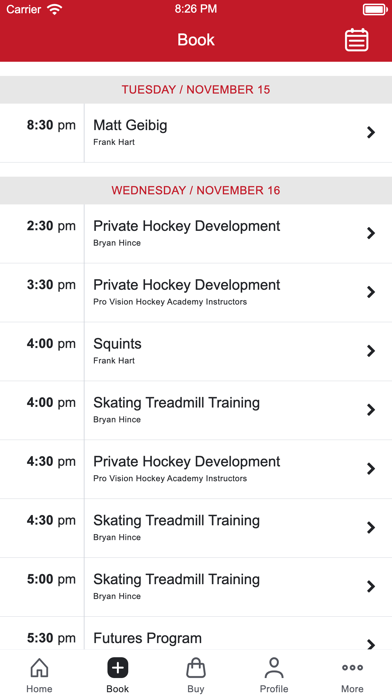 Pro Vision Hockey Academy Screenshot