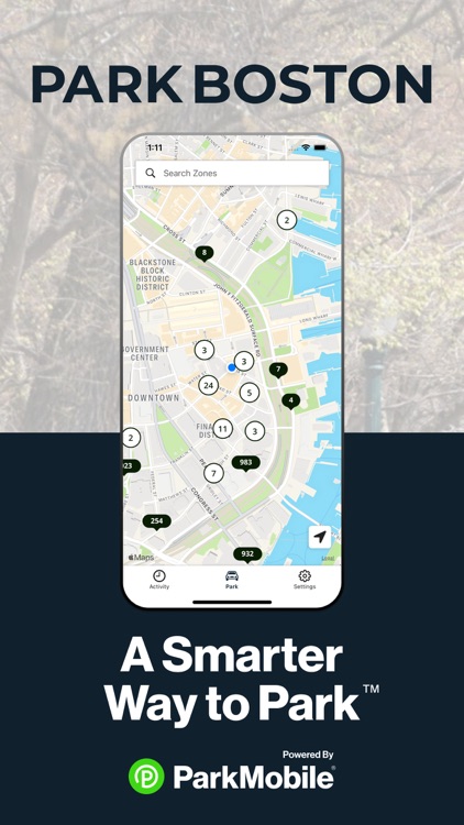 ParkBoston Parking App, Powered by ParkMobile