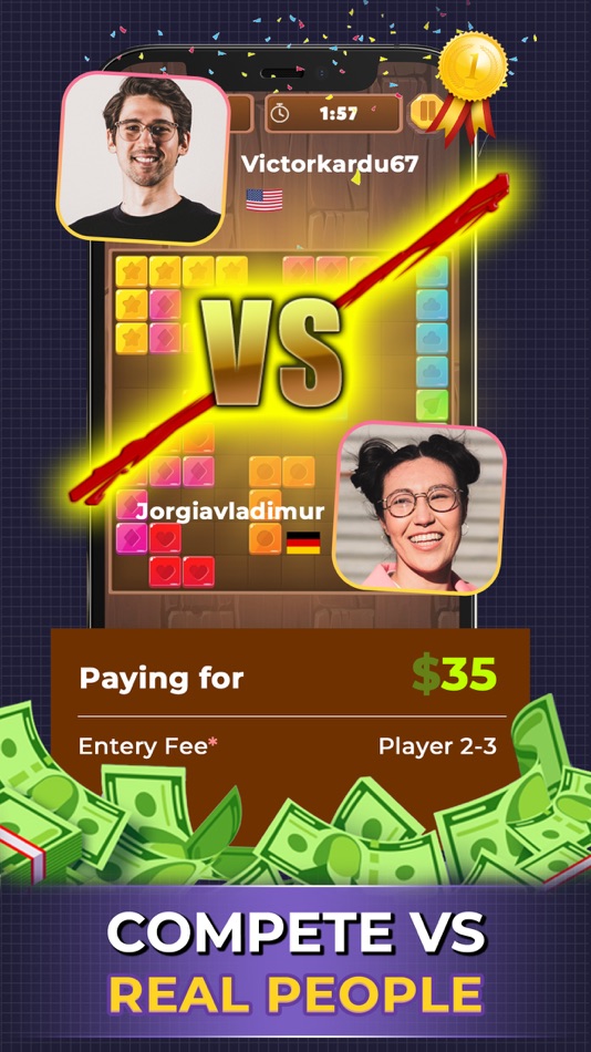 #4. Block Puzzle: Win Real Money! (iOS) 来自: GamesQuiver Studios (OPC) Private Limited