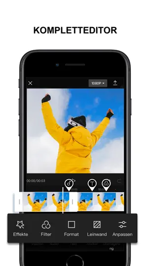 Screenshot von CapCut: Foto- Und Video-Editor auf dem iPhone 4