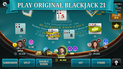 Blackjack 21 - Casino Gamesのおすすめ画像1
