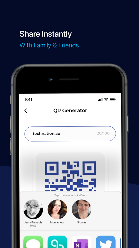 #5. Tap & Generate QR (iOS) 由: Pure Elements
