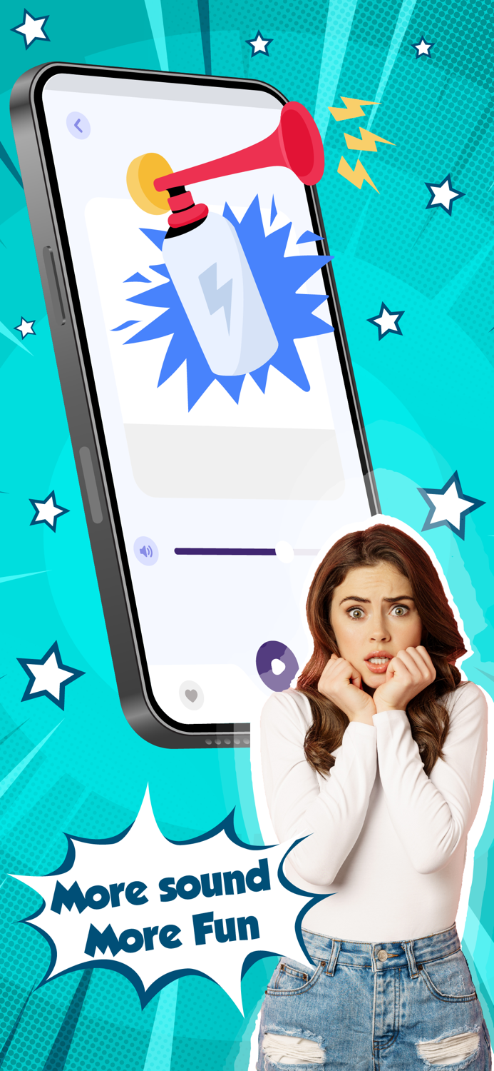 Air Horn and Funny Sound Prank