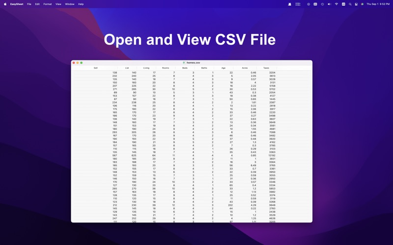 EasySheet Screenshot