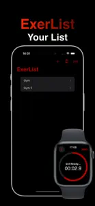 ExerList: Fitness Pro screenshot #1 for iPhone