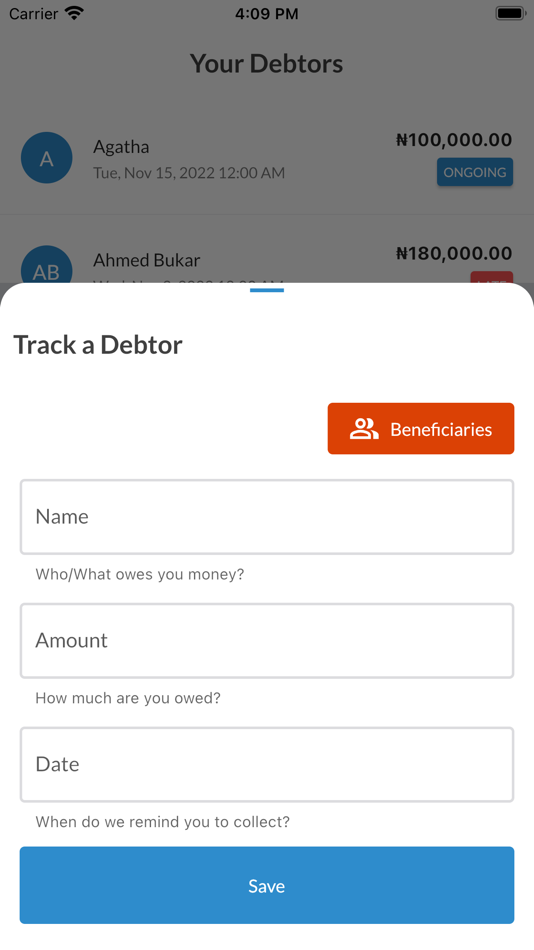 #7. Debt_Manager (iOS) 由: Ifeanyi Ibekie