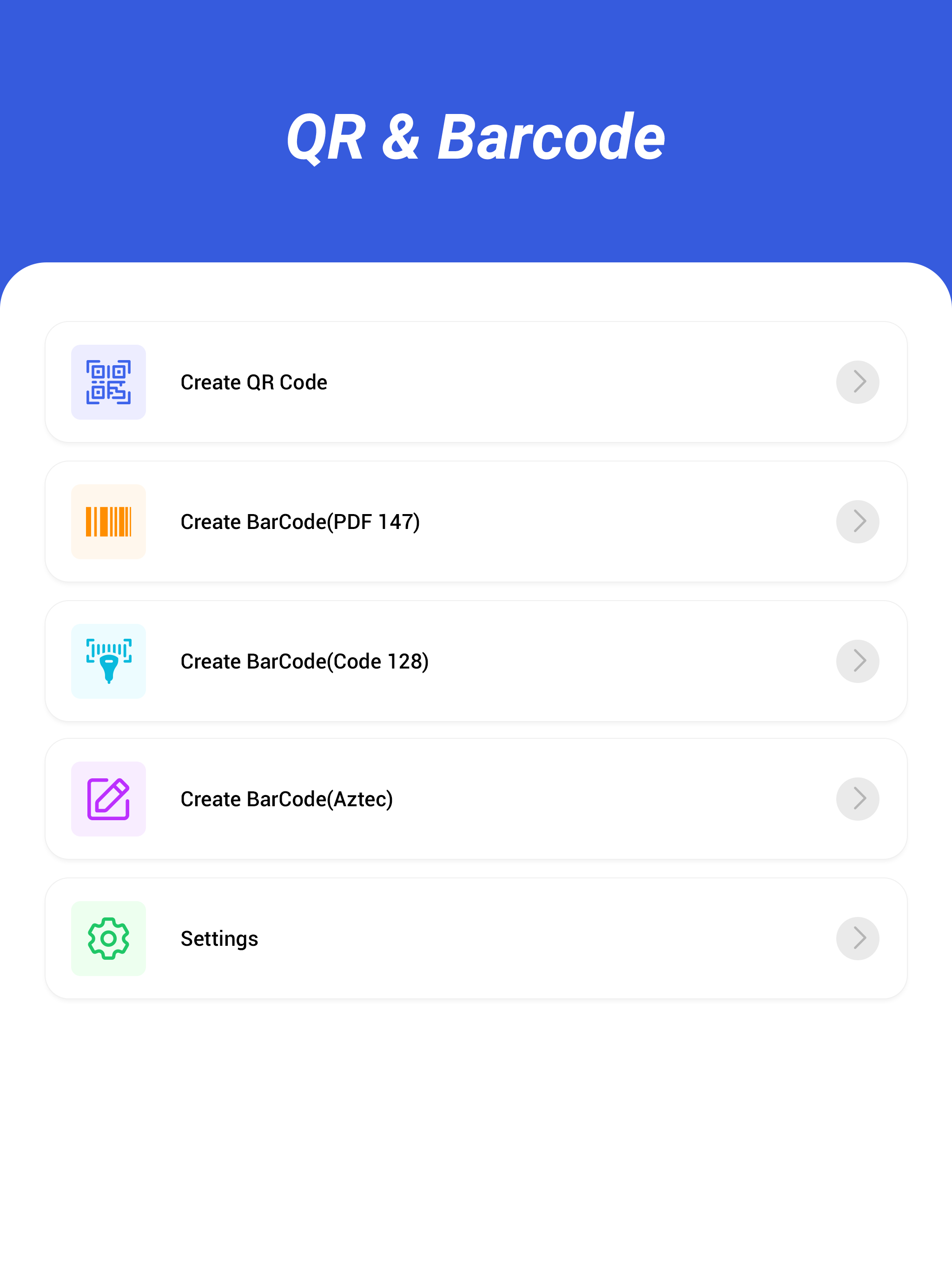 Create QRCode & BarCode screenshot 7