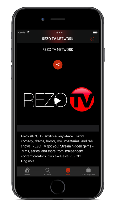 REZO TV NETWORK Screenshot