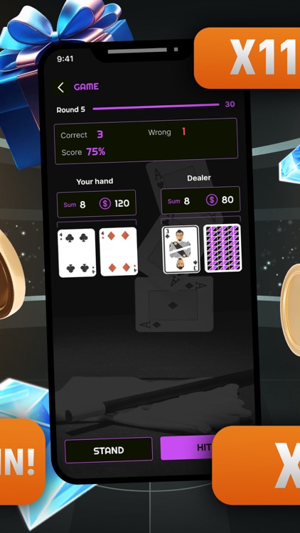 BlackJack Train Simulator App