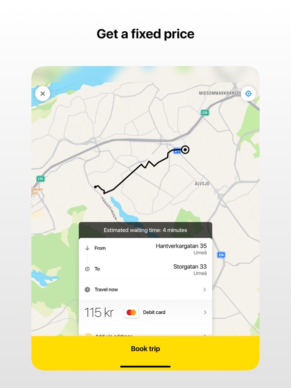 Screenshot #5 pour Umeå Taxi