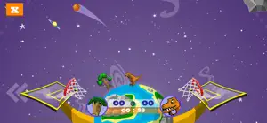 Space Dunk Basketball screenshot #2 for iPhone