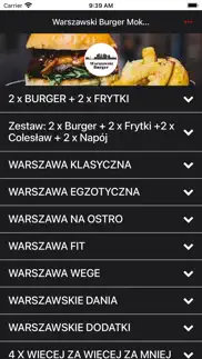 warszawski burger iphone screenshot 2