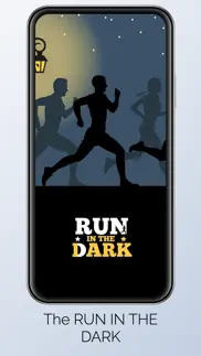 run in the dark 5k & 10k iphone screenshot 1