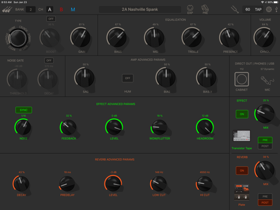 Catalyst Edit iPad screenshot 1 - Music app