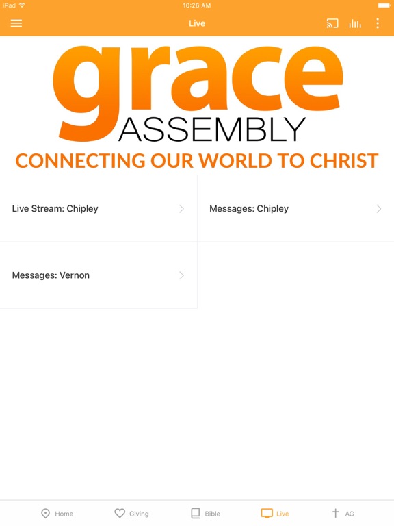 Grace AG iPad screenshot 2 - Education app