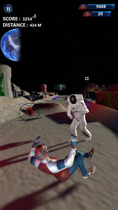 Cosmic Skater - Space Run Screenshot
