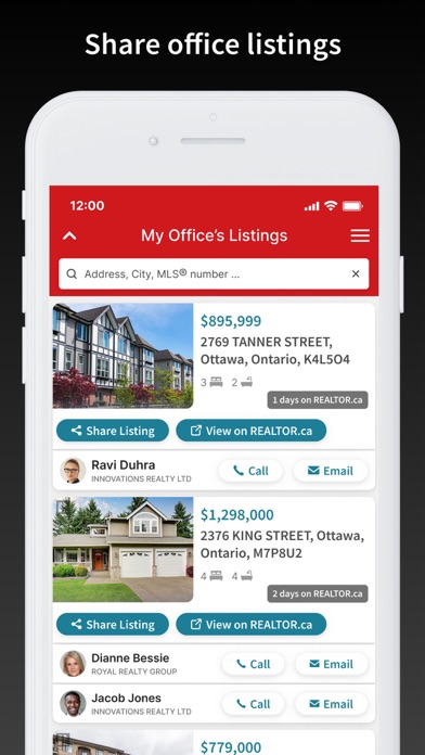 REALTOR.ca : Agents & Brokers Screenshot