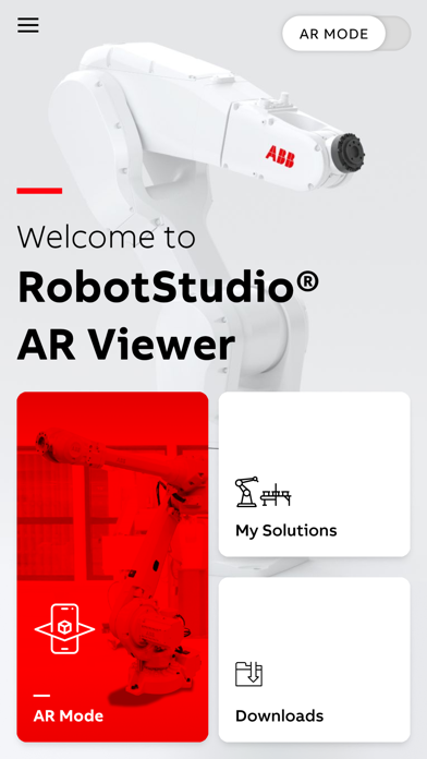 Screenshot #1 pour RobotStudio® AR Viewer