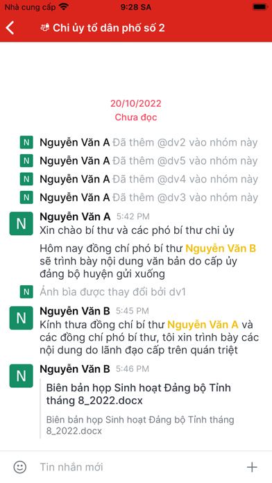 Tin nhắn STĐV Thái Bình Screenshot