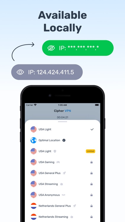 Cipher VPN  - Proxy Master screenshot-4