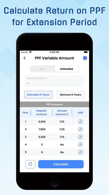 PPF Investment Calculator screenshot-6
