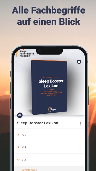 Sleep Performance Academy Screenshot