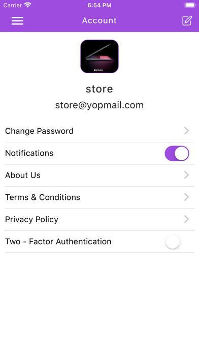 Storemap App Screenshot