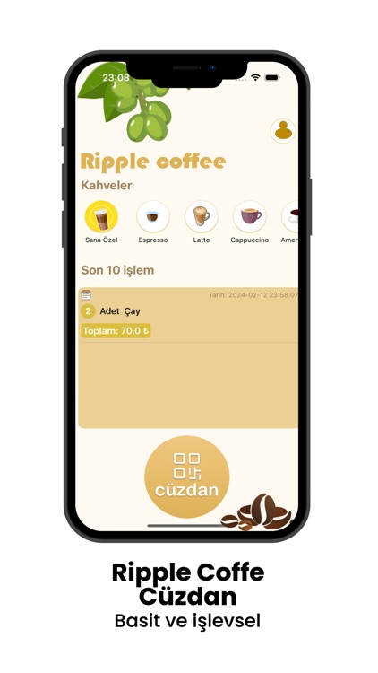 RippleCoffe Cüzdan