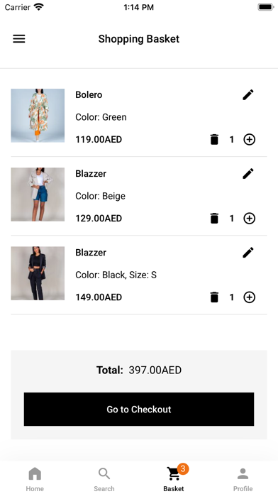 Barcode Garment Screenshot