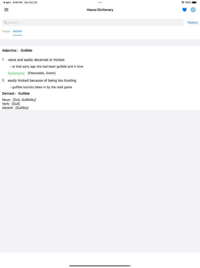 Smart Hausa Dictionary