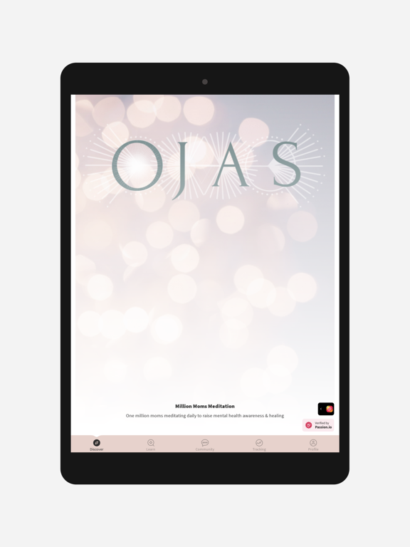 OJAS APP iPad screenshot 1 - Health & Fitness app