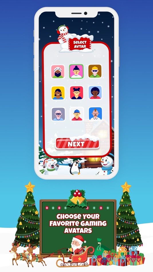 #3. Tic Tac Toe: The X-Mas (iOS) 由: ASCENDTIS IT SOLUTIONS LLP
