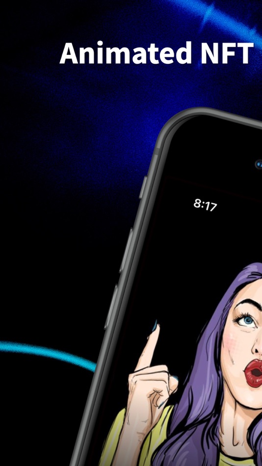 #1. Animated NFT (iOS) Bởi: Kai Chi Tsao