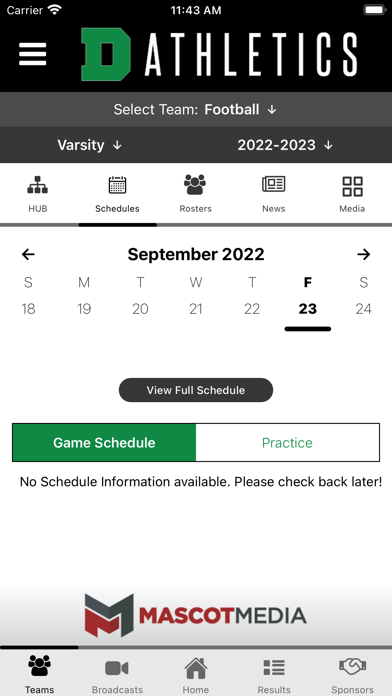 Donegal Athletics Screenshot