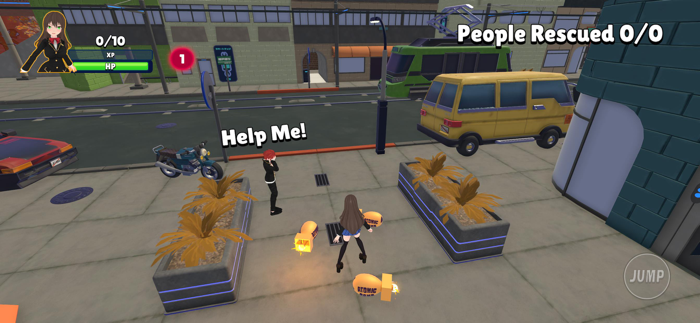 Survivor Anime Bullet Hell